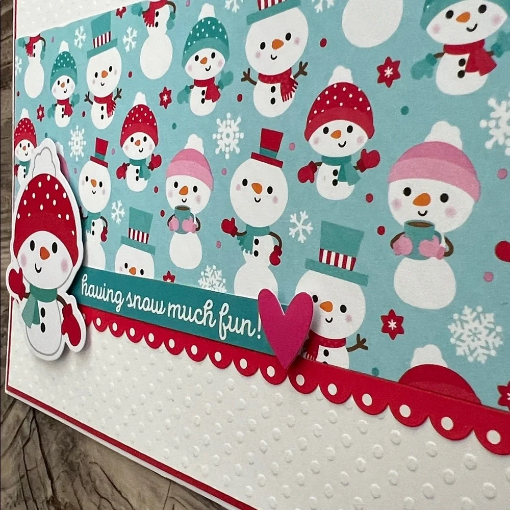 Handmade Christmas and Holiday Cards Set of 10 5”x7” Includes Envelopes